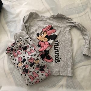 Toddler Girls Minnie Mouse Pajamas